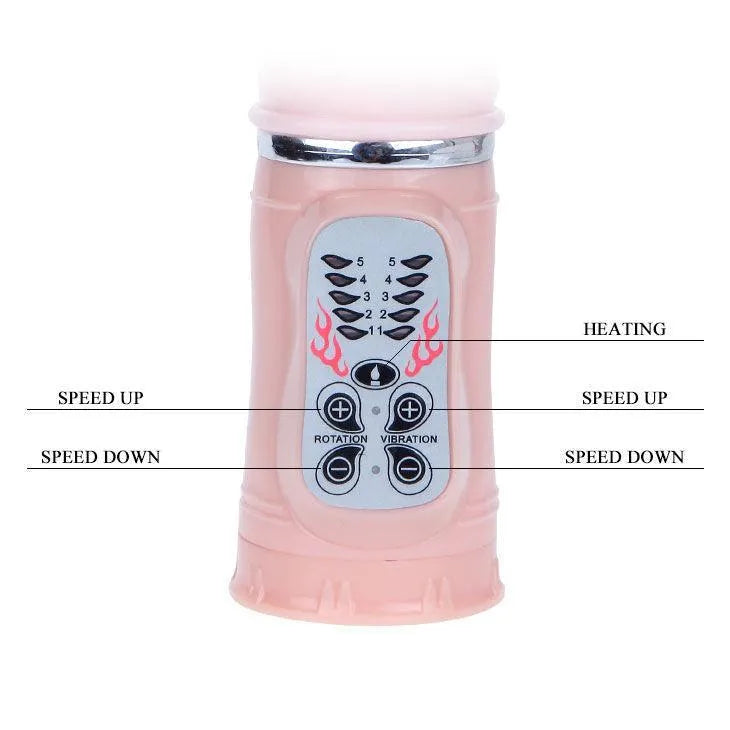 Vibromasseur Silicone Rechargeable Stimulation Clitoridienne Chaude