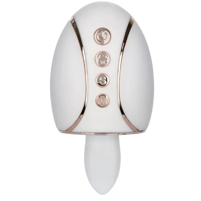Vibromasseur Silicone Rechargeable À Succion Vibrante