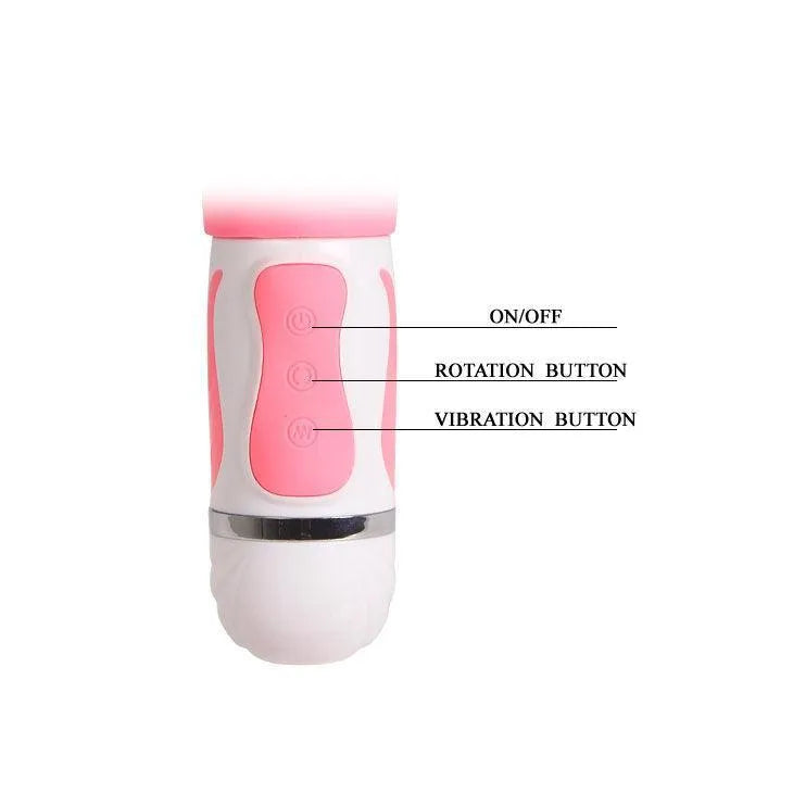 Vibromasseur Silicone Rotatif Stimulateur Clitoris