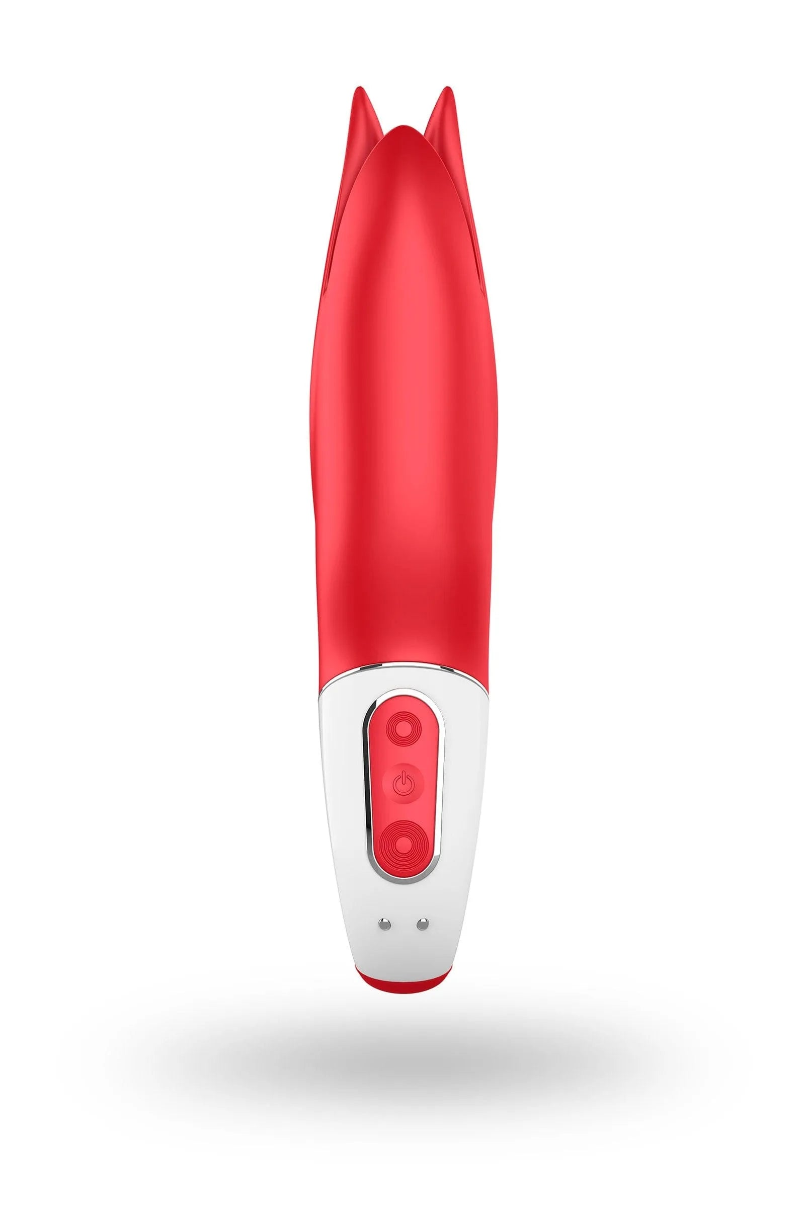 Vibromasseur Silicone Rouge Clitoridien Étanche