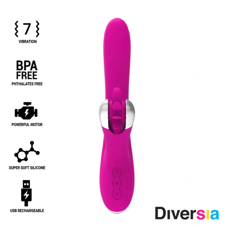 Vibromasseur Silicone Stimulation Clitoridienne Intense