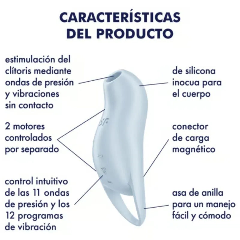 Vibromasseur Étanche Clitoridien Silicone Portable