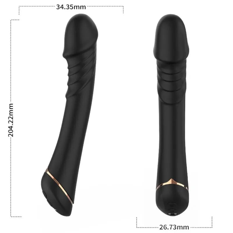 Vibromasseur Étanche En Silicone Médical