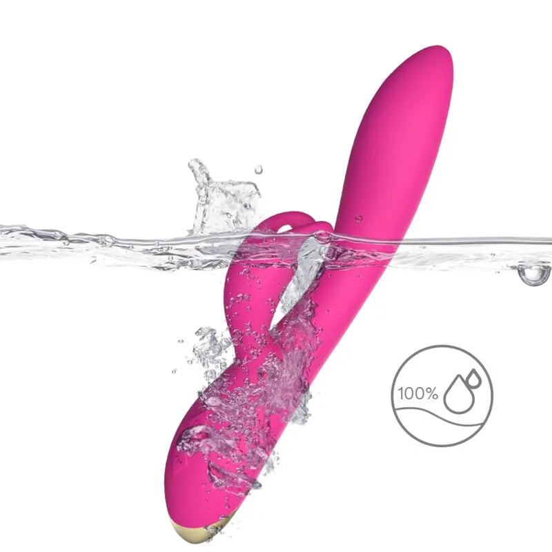 Vibromasseur Étanche Silicone Médical 9 Modes