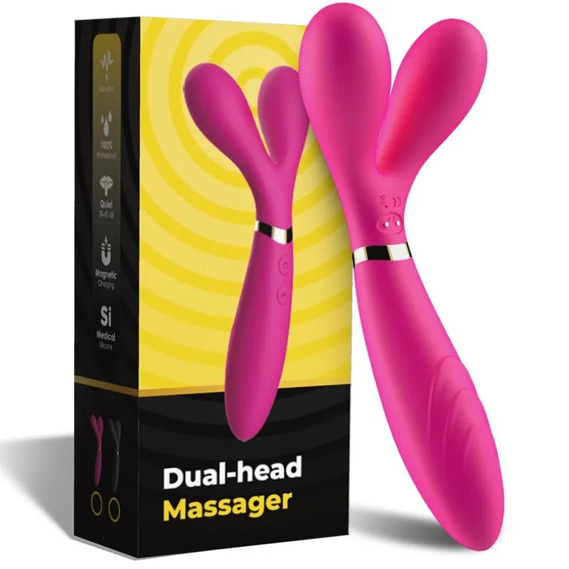 Vibromasseur Étanche Silicone Médical Rechargeable