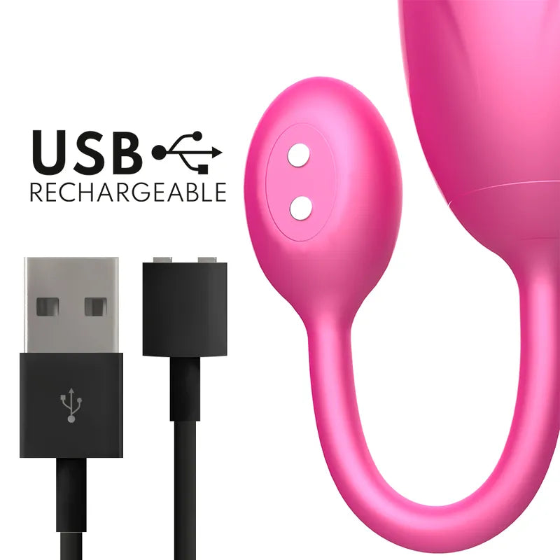 Vibromasseur Œuf Vibrant Connecté Pour Couples