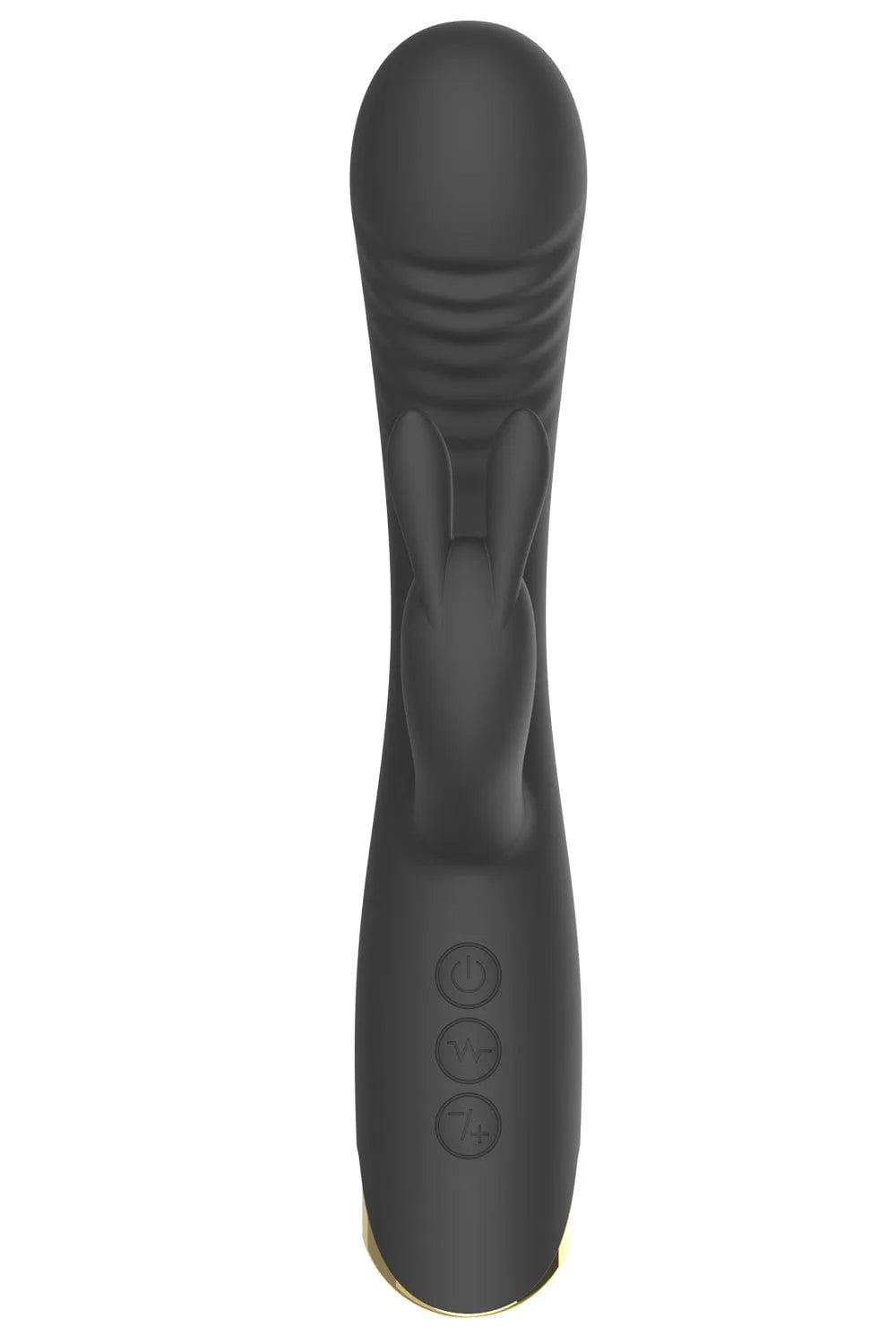 Vibromasseur Usb Triple Stimulation Noir Waterproof Silicone
