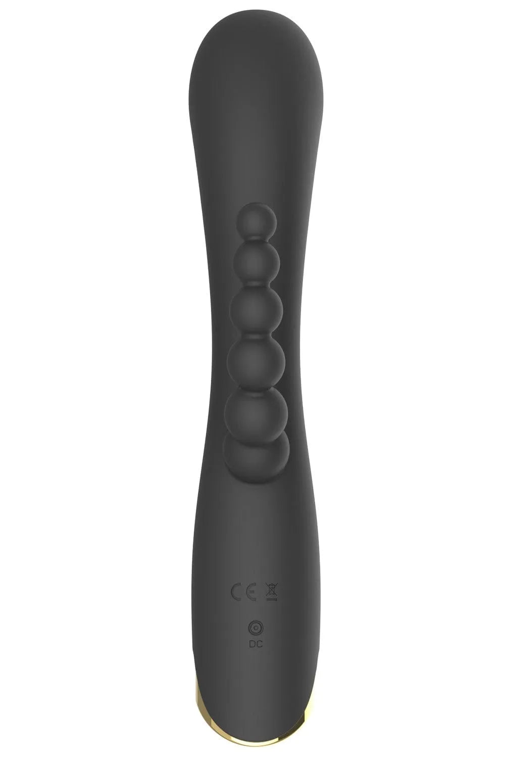 Vibromasseur Usb Triple Stimulation Noir Waterproof Silicone
