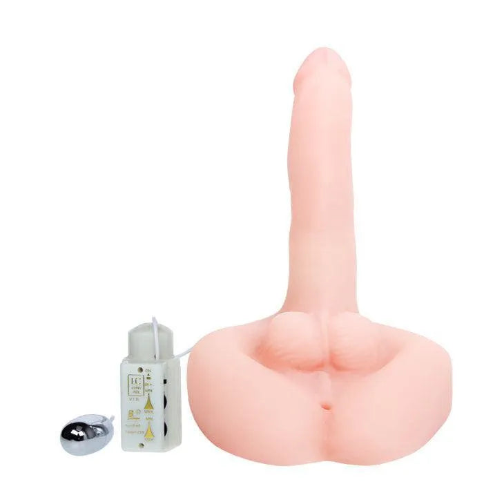 Vibromasseur Ventouse Multi-Vitesses Tpr Couleur Chair