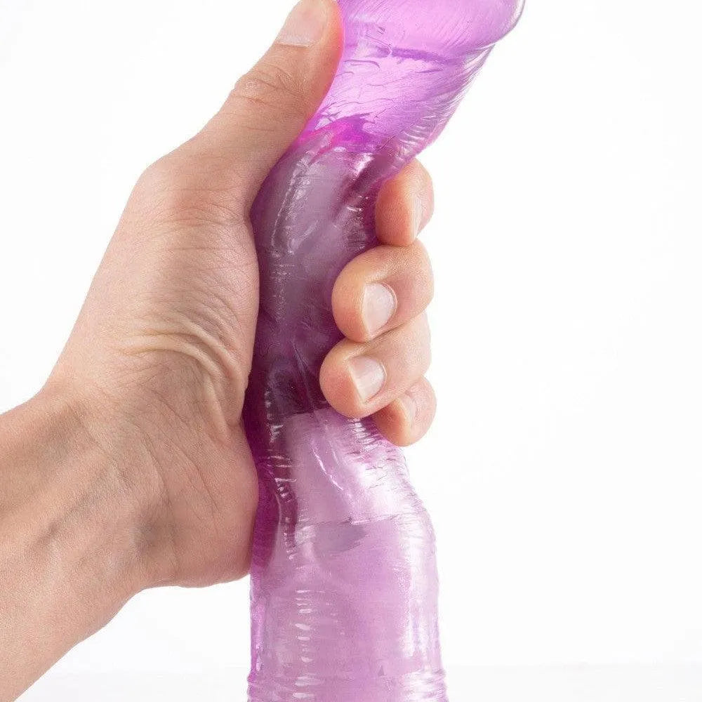 Vibromasseur Violet En Tpe Avec Picots Ajustables