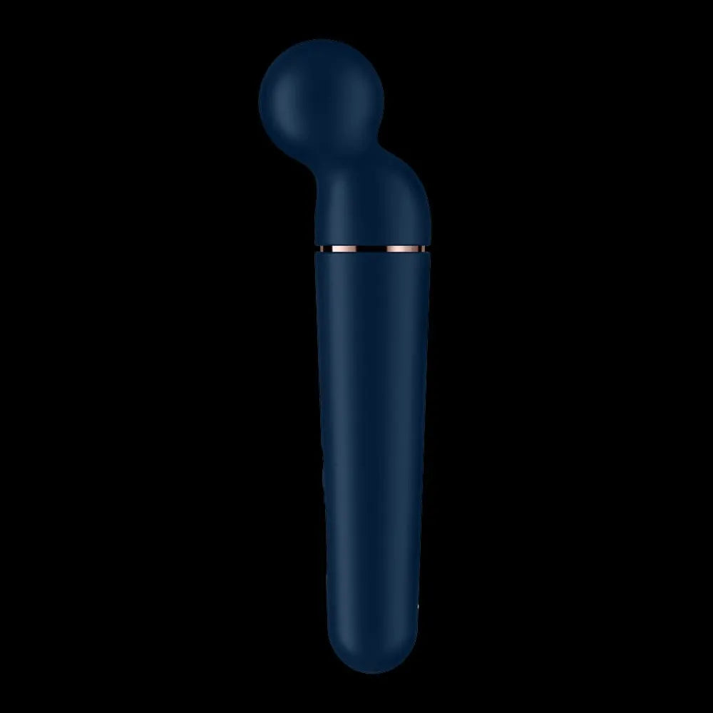 Vibromasseur Wand Xxl En Silicone Bleu Étanche