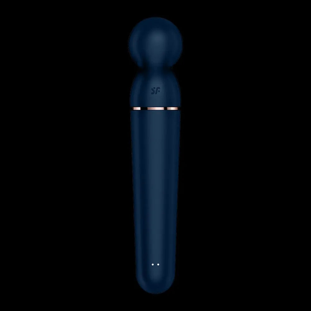 Vibromasseur Wand Xxl En Silicone Bleu Étanche