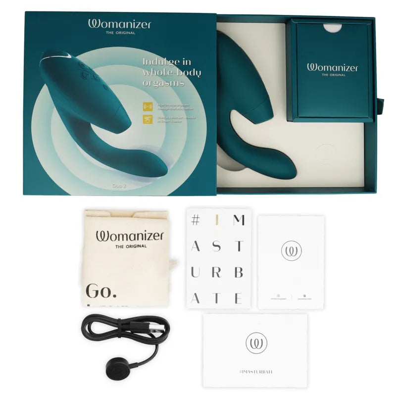 Vibromasseur Womanizer Duo 2 Stimulation Clitoris Et Point G
